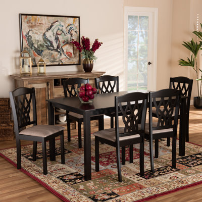 Hilburn 7 - Piece Dining Set ( incomplete only table ) 