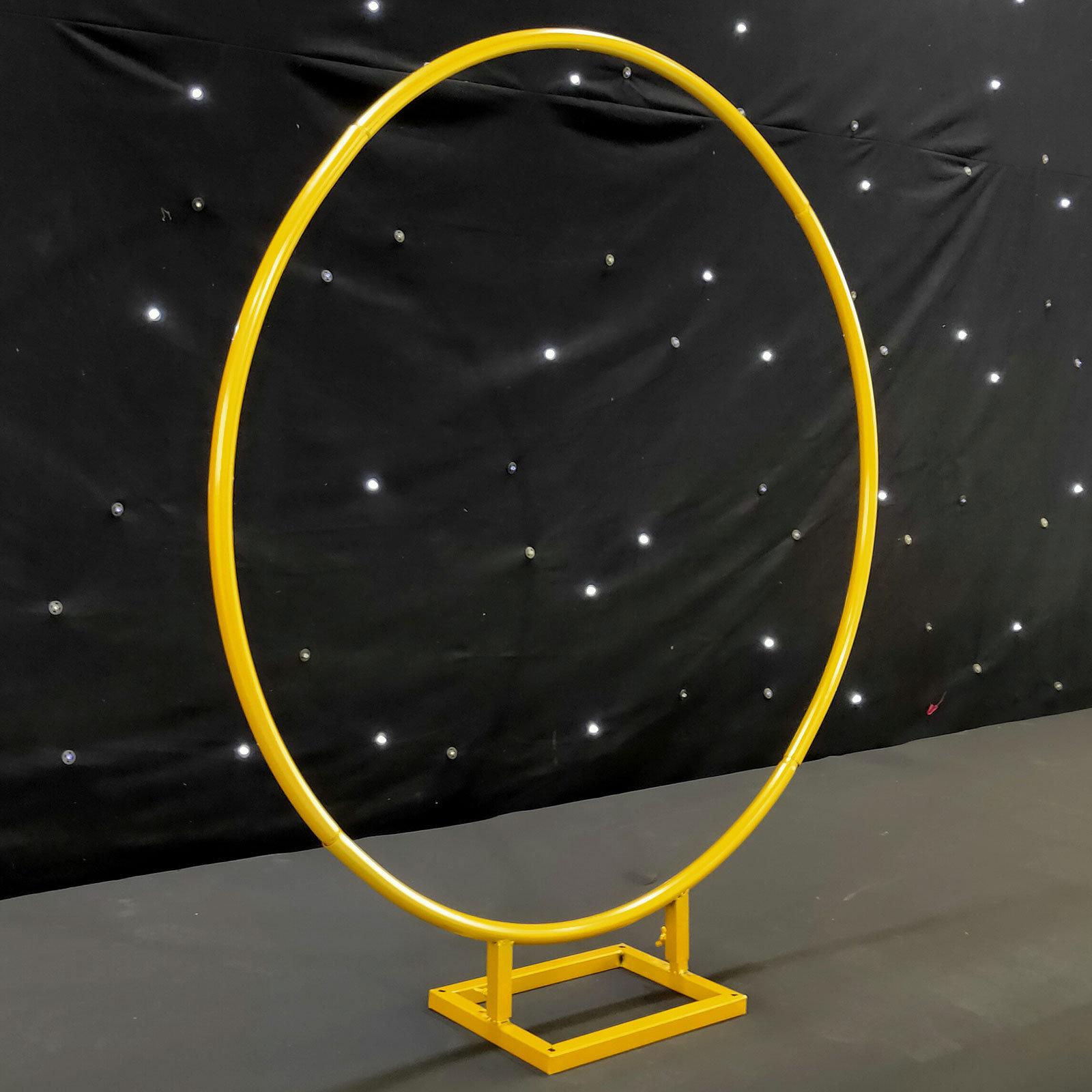 The Party Aisle Metal Gold Round Balloon Arch Wayfair.co.uk