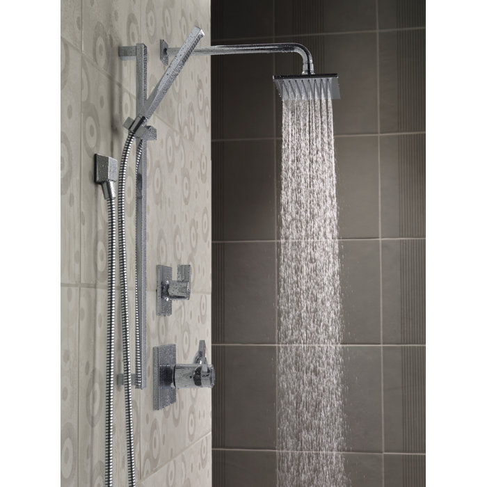 Delta Vero Full Slide Bar Shower Head Reviews Wayfair Ca Vero Full Slide Bar Shower Head