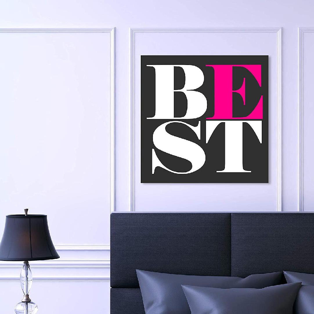 Latitude Run® Typography And Quotes Wall Art Canvas Prints 'Best Best