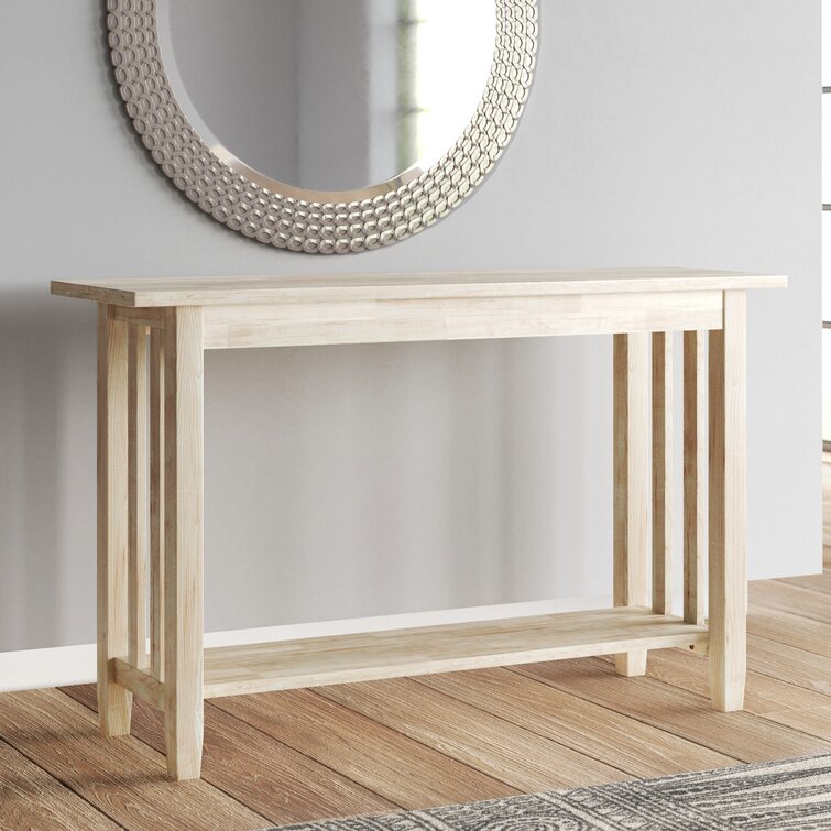 48 inch console table