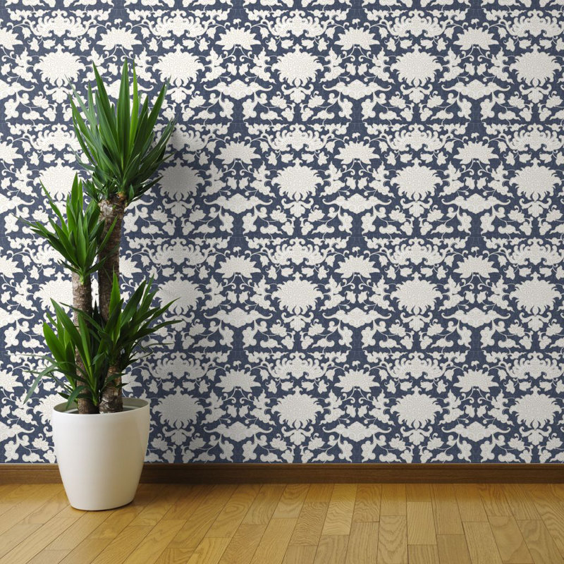Ebern Designs Daxten Removable Textured Peel And Stick Wallpaper