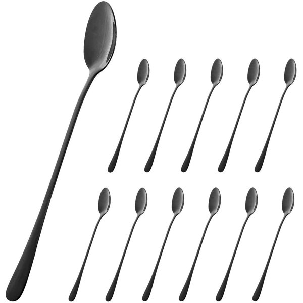Rabbit Kitchenware 6PCS Stainless Steel Cutlery Set Coffee Spoons fork and Teaspoons,Elegant Spoons and Forks Set for Dessert Appetizer Cake,Safe in dishwasher. Rabbit Kitchenware 6PCS Stainless Steel Cutlery Set Coffee Spoons fork and Teaspoons,Elegant Spoons and Forks Set for Dessert Appetizer Cake,Safe in dishwasher.
