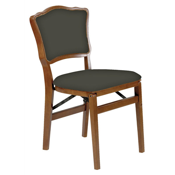 Stakmore Upholstered Vinyl Padded Folding Chair & Reviews ...