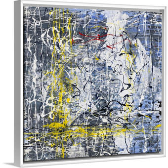 Williston Forge Crazy String Theory Ii Painting On Canvas Wayfair