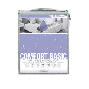 Comfort Basic Hypoallergenic Waterproof Mattress Protector by Glideaway