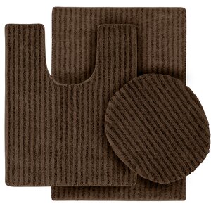 Breyanna  Bath Rug (Set of 3)