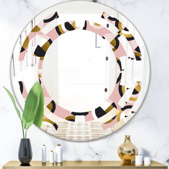 East Urban Home Space Circular Geometric Shapes Pattern Modern