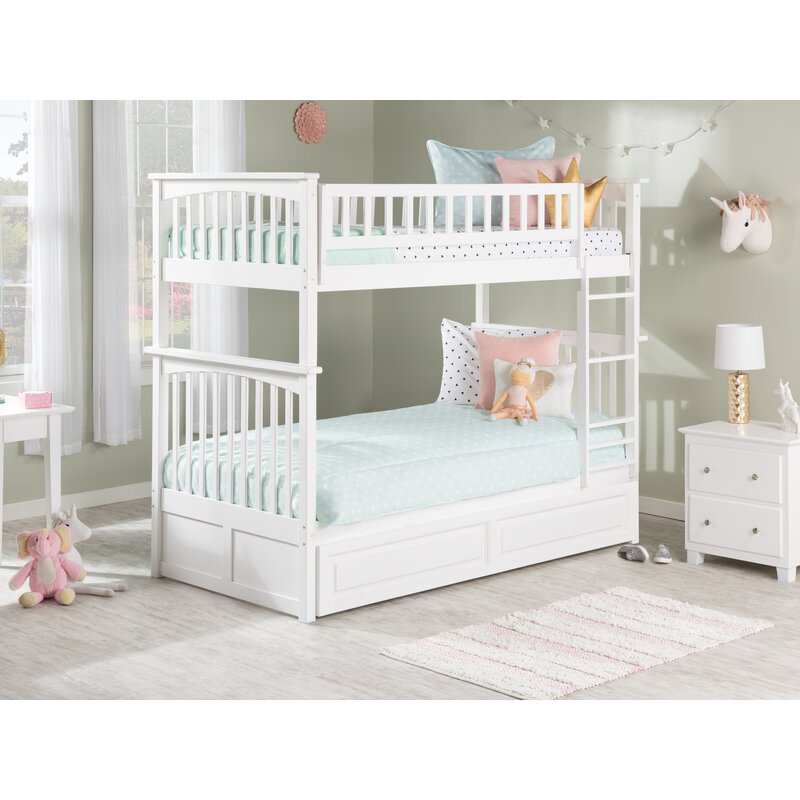 Viv + Rae Henry Bunk Bed with Trundle & Reviews | Wayfair