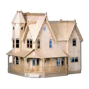 wooden doll houses already assembled