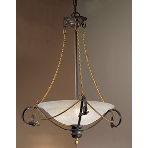 Verona 3-Light Semi-Flush Mount