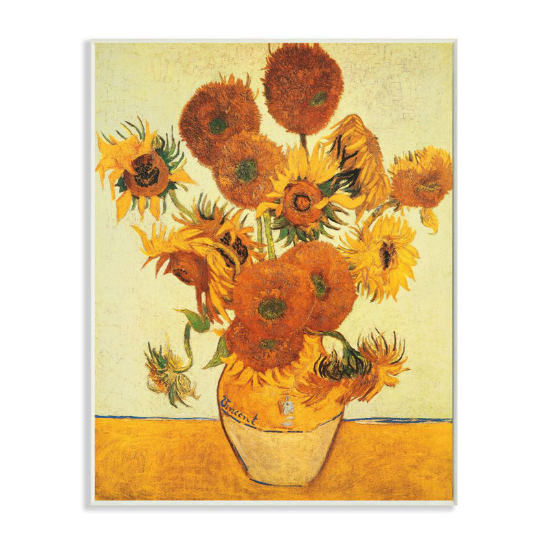 Stupell Industries Van Gogh Sunflowers Classic By Vincent Van