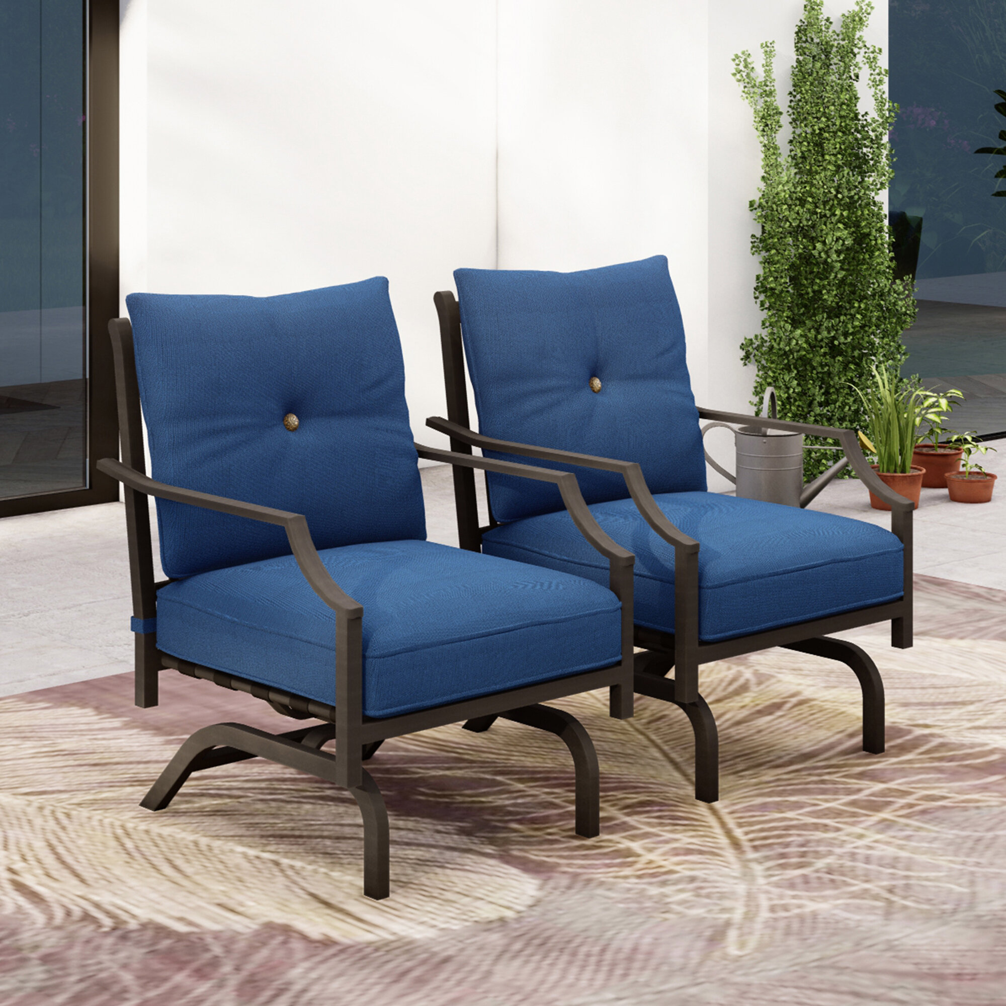 wayfair outdoor chair set