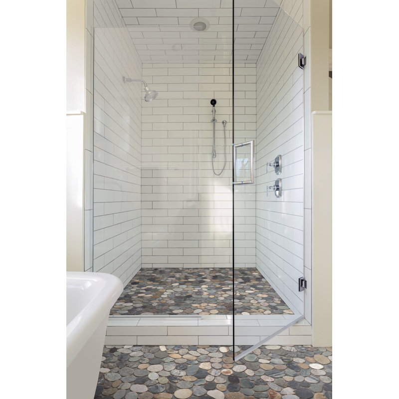 Pebble Tile Sliced Random Sized Other Natural Stone Mosaic Pattern Pebble Tile Sliced Random Sized Other