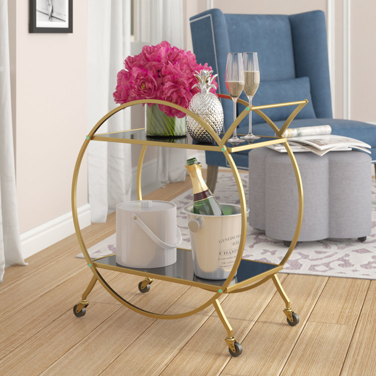 Bray 27'' Wide Bar Cart