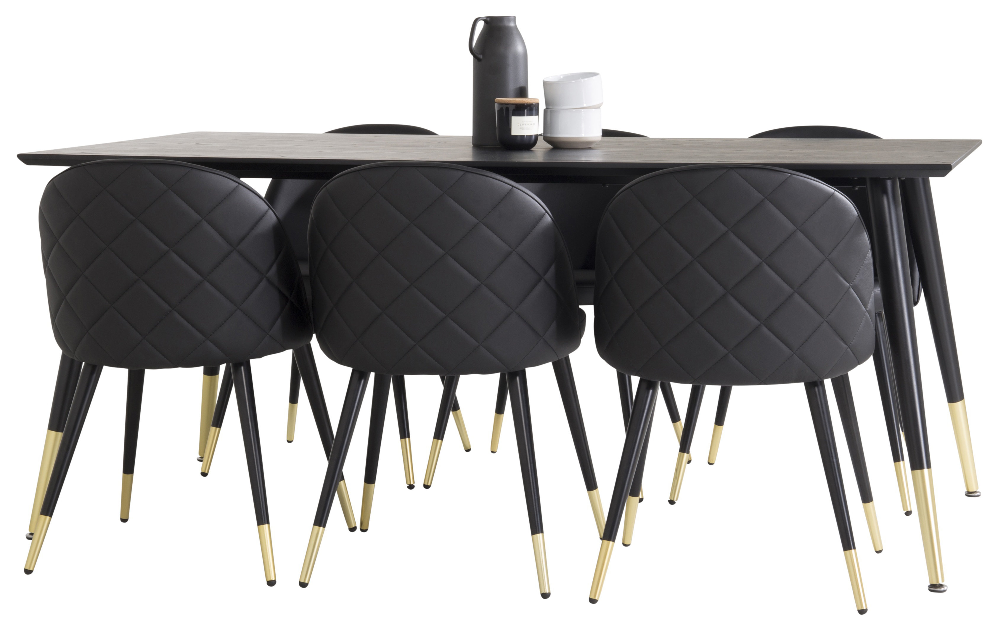 Canora Grey Essgruppe Lara Mit 6 Stuhlen Wayfair De