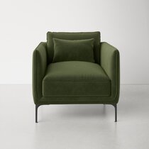 dark green accent chairs