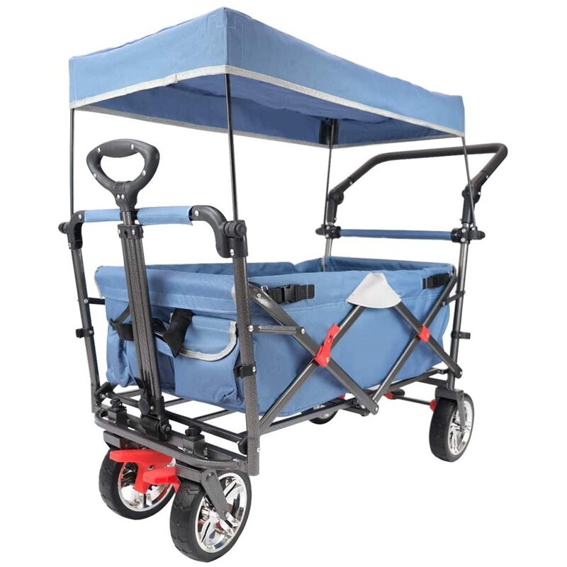 Xergur Folding Push Wagon | Wayfair