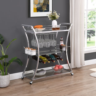 Wayfair | Silver Bar Carts You'll Love in 2023