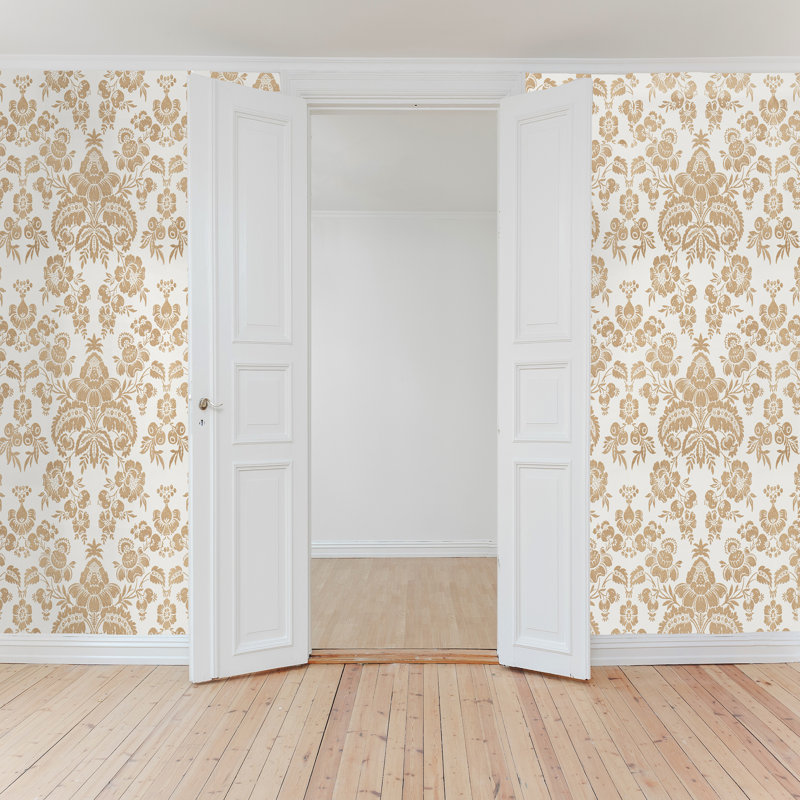 Schumacher Simone Sepiessa 16 5 L X 20 5 W Wallpaper Roll Wayfair