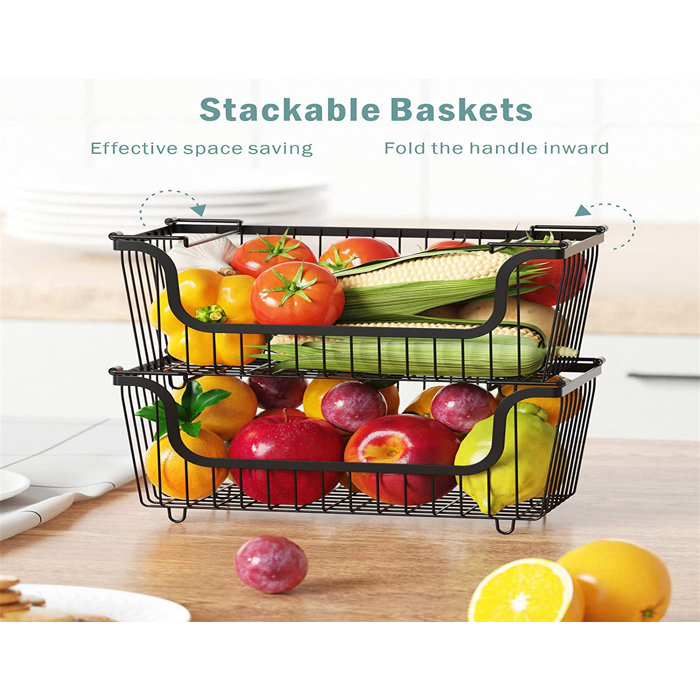 JRBEY Stackable Fruit Organizer | Wayfair