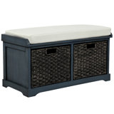Teal Entryway Bench Wayfair Ca