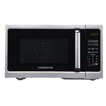 1.6 Cubic Feet White Cabinet Westinghouse WCM16100W 1000 Watt Counter Top Microwave Oven 