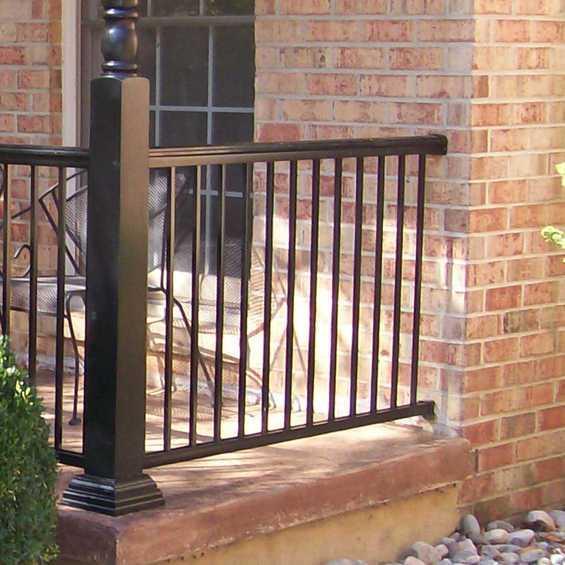 Gilpin Inc 3 Ft H X 4 Ft W Summit Straight Railing Reviews Wayfair