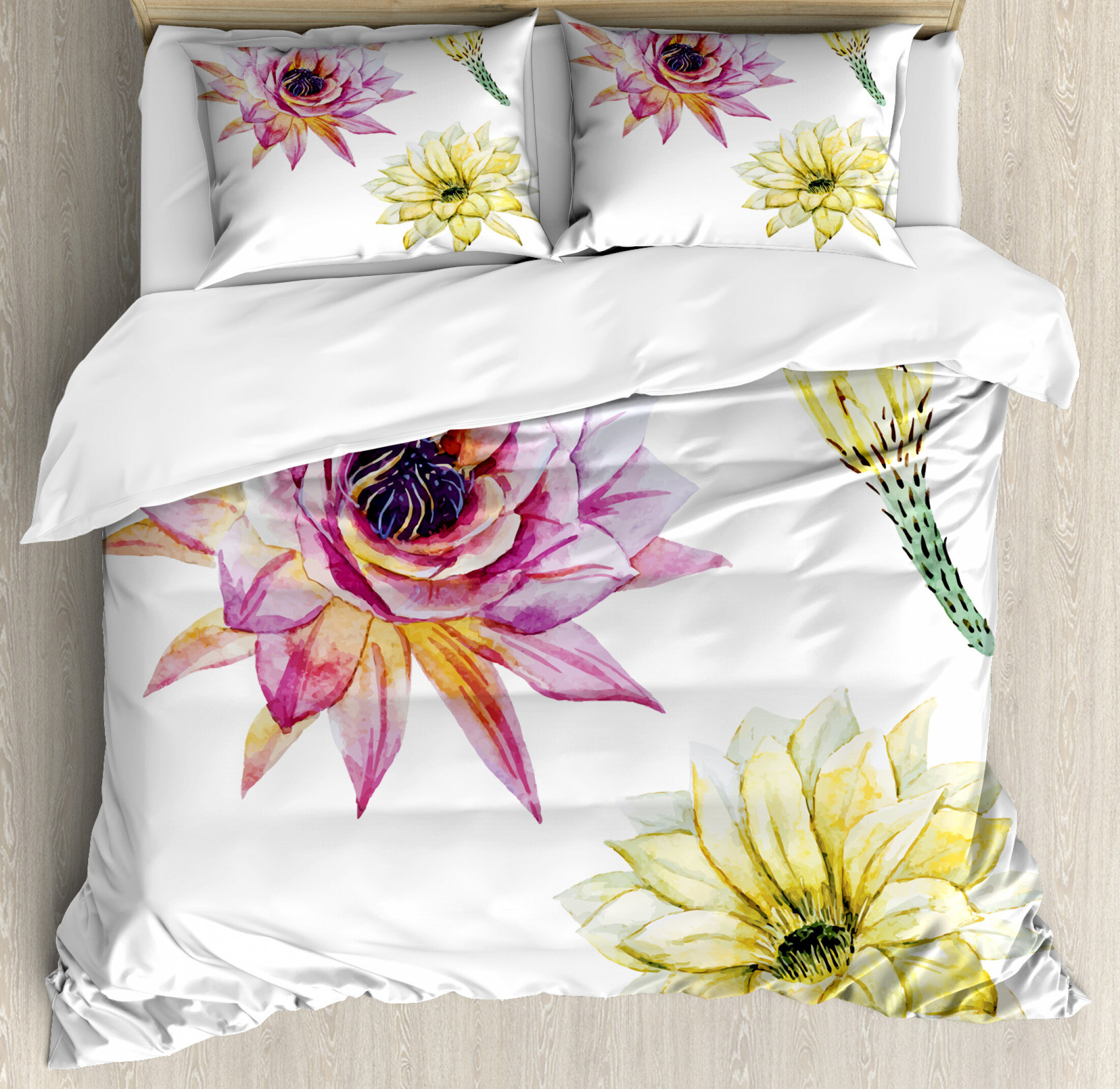 East Urban Home Cactus Duvet Cover Set Wayfair