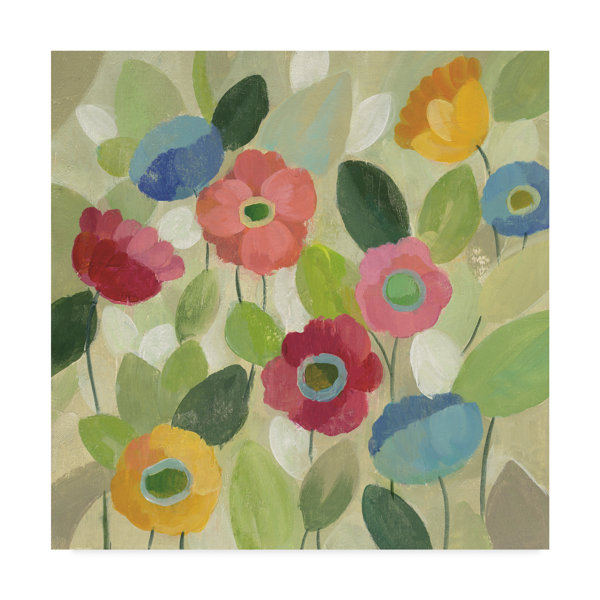 Winston Porter Fairy Tale Flowers Iv Acrylic Painting Print On