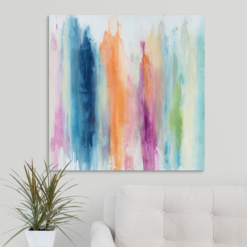Orren Ellis Pastel Crayons Ii Painting Print On Canvas Reviews Wayfair