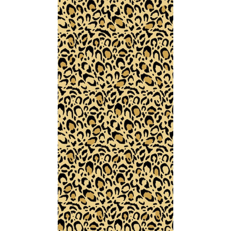 World Menagerie Wisby Leopard Print 48 L X 24 W Paintable Peel