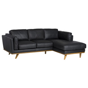 Cardinal Leather Sectional by Foundry Select Today Sale Only