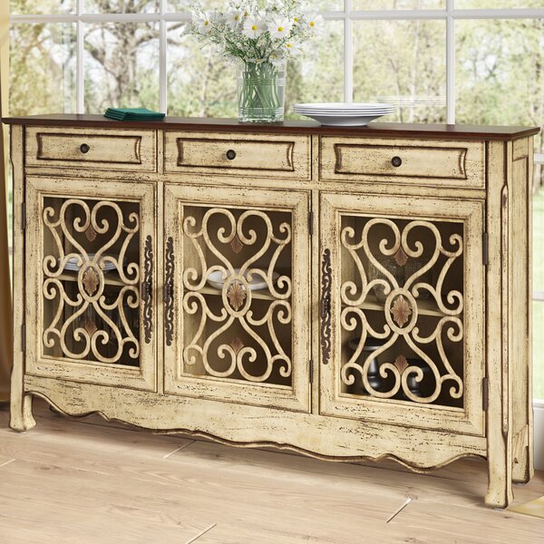 cream sideboard cabinet