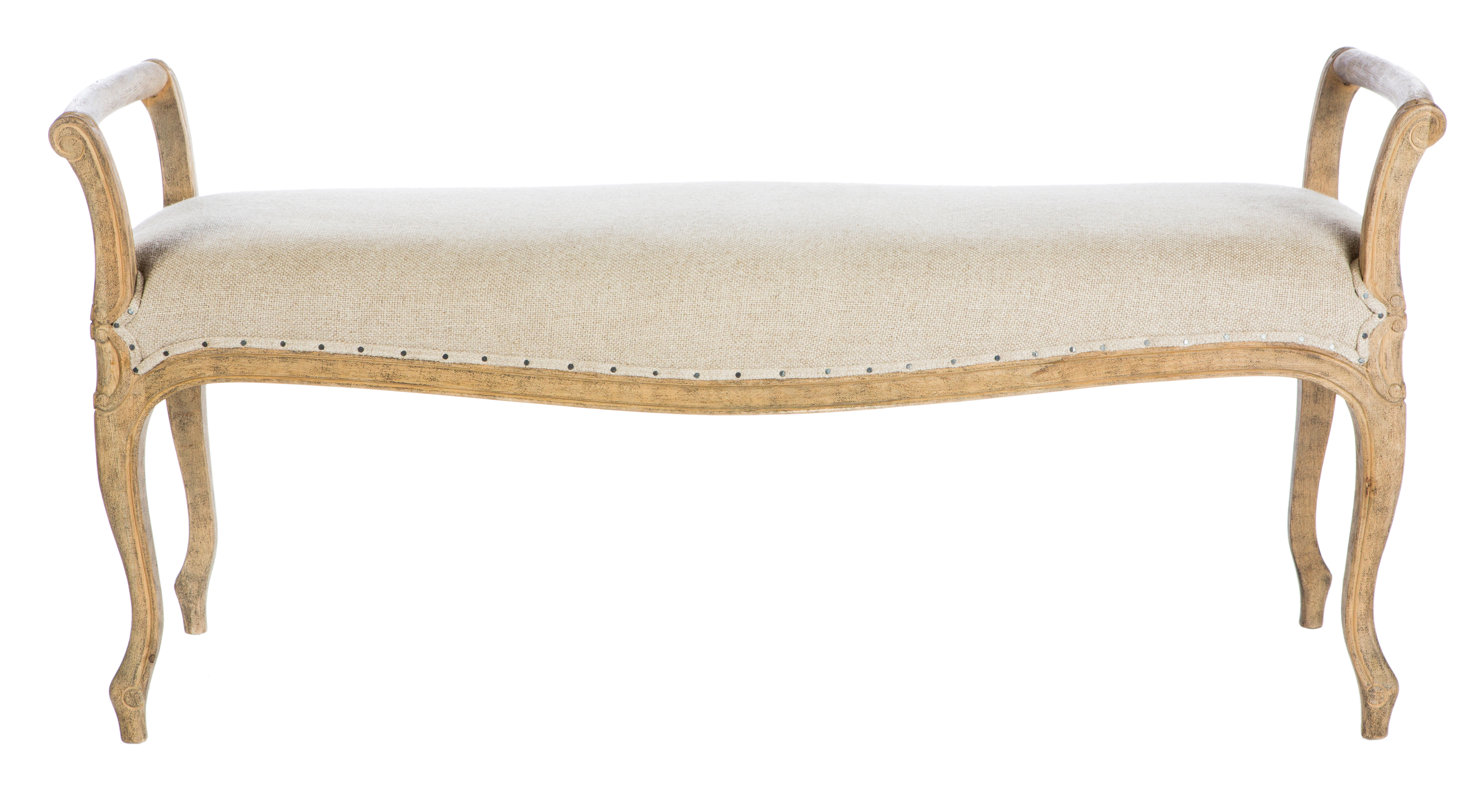 Stunning French Country decor find! Laurie Wood Bench