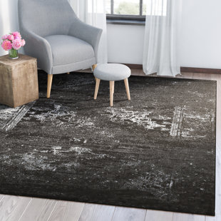 Review Rockford Black Area Rug by Trent Austin Design