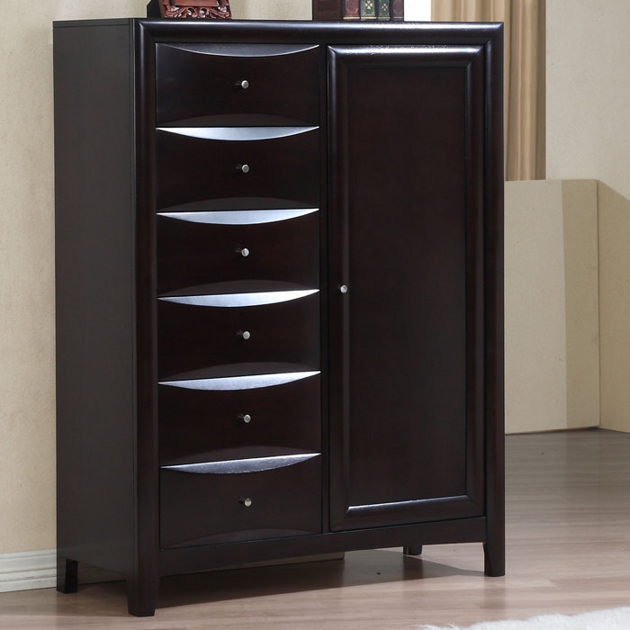 Bloomsbury Market Mamie 8 Drawer Gentleman S Chest Reviews