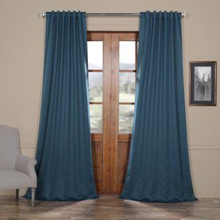 Slate Blue Blackout Curtains Wayfair Quickview