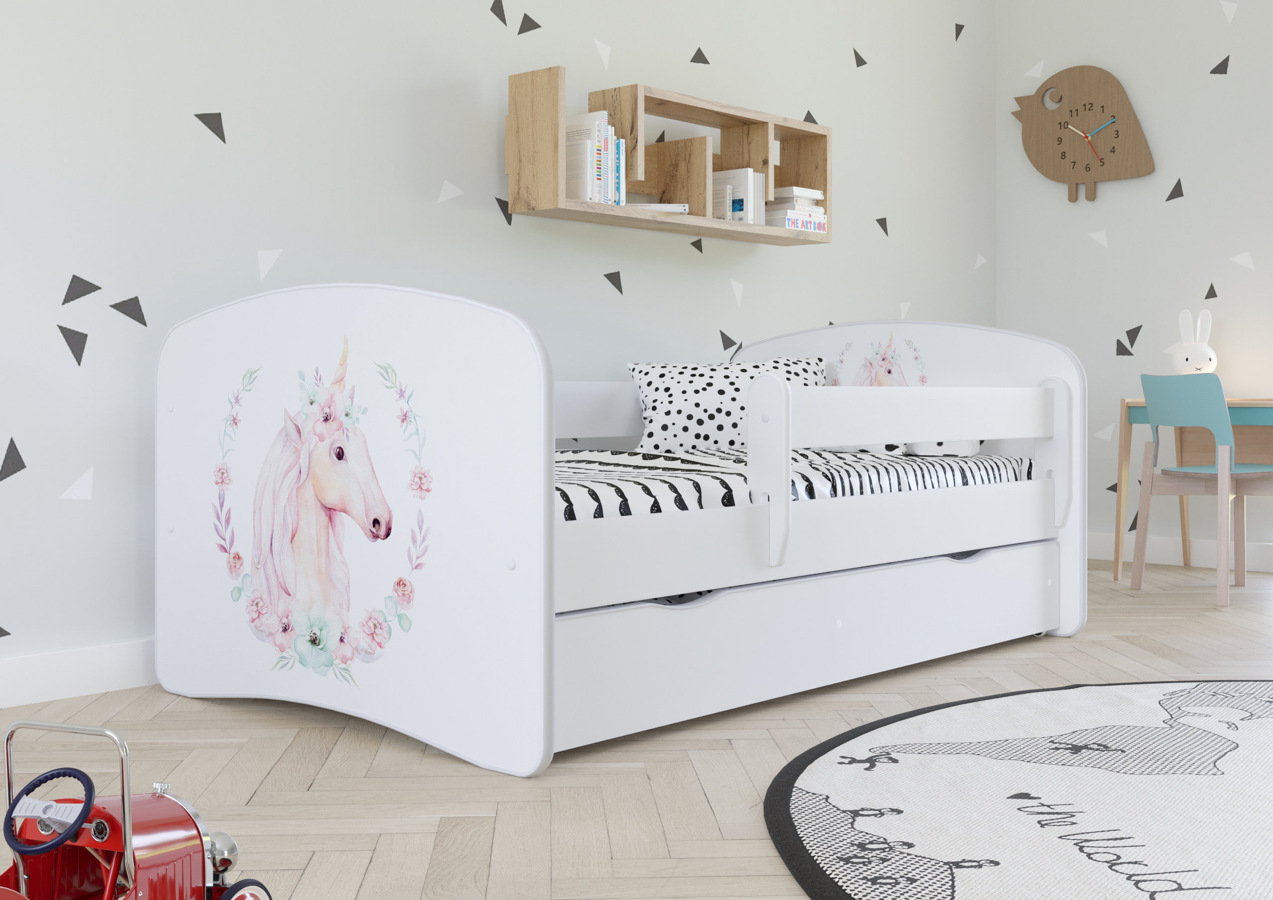 Zoomie Kids Caswell Cabin Bed With Drawers Wayfair Co Uk