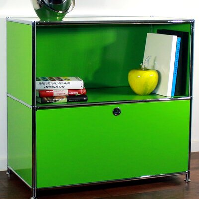 Credenza 1 Drawer Lateral Filing Cabinet System4 Color Yellow Green