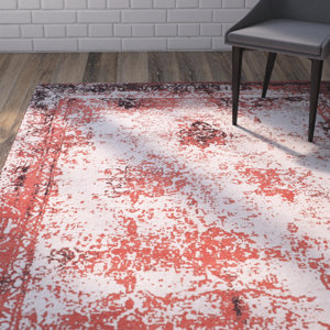 Sartori Classic Vintage Red Area Rug