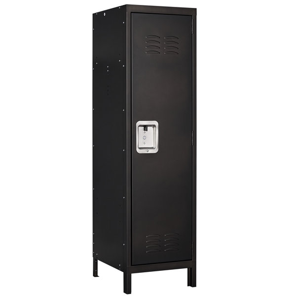 Metal Storage Locker 3 Doors Lockable Steel Cabinet Lockers 66'' X 12” X12“ for​​​ Employees/School/Gym/Home/Office/Industrial Lockers Blue 