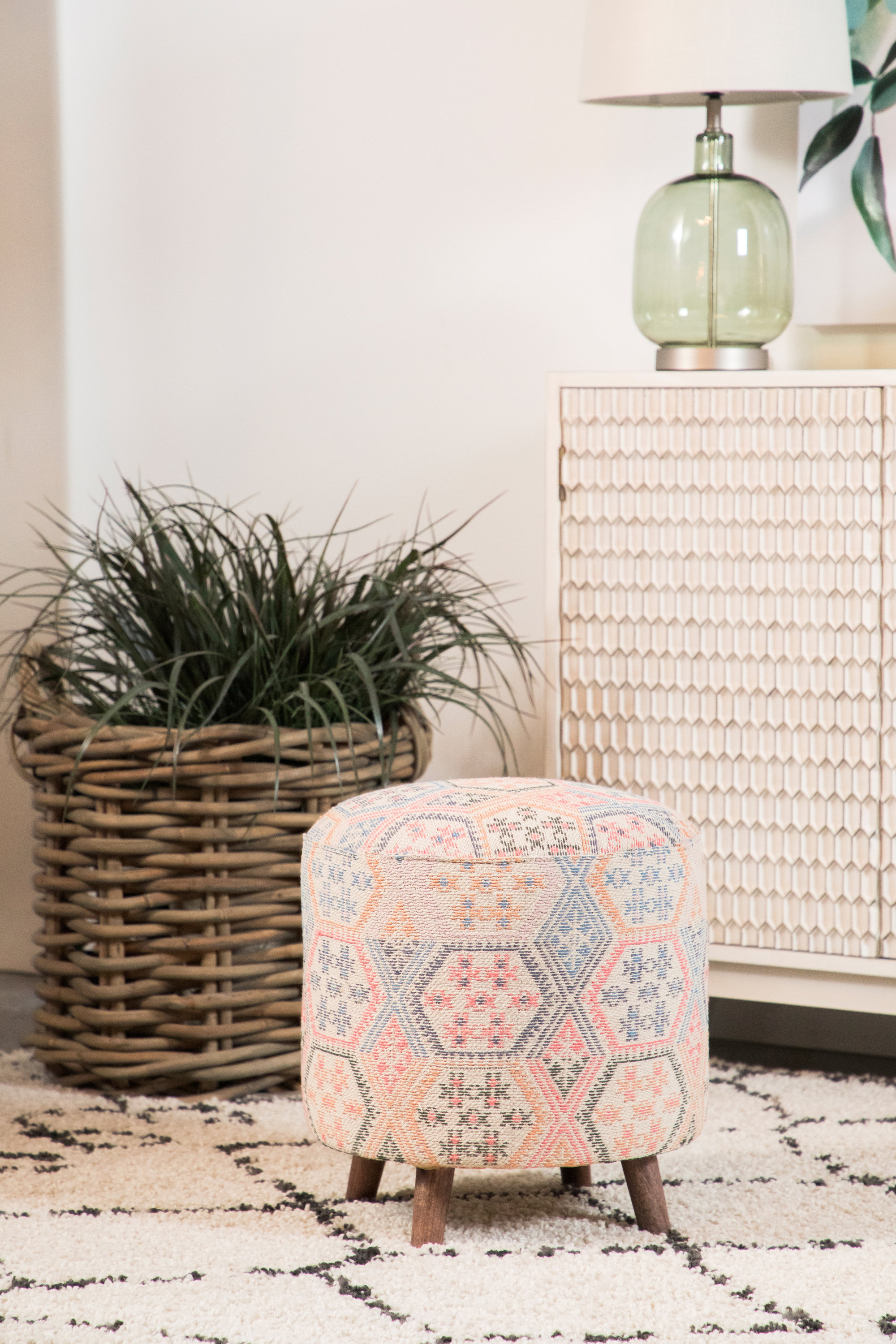 Dakota Fields Wood Accent Stool | Wayfair