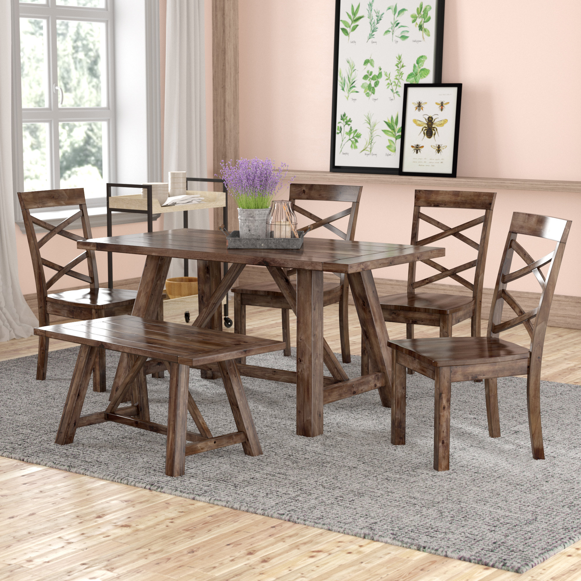 dining table dark grey