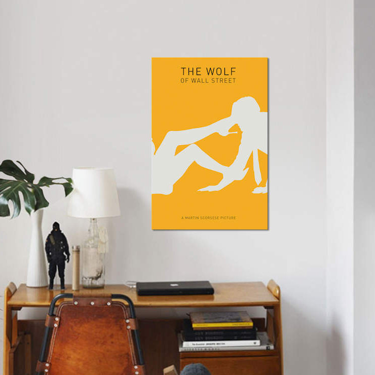 East Urban Home Minimalist Ii The Wolf Of Wall Street Graphic Art Print On Canvas Wayfair