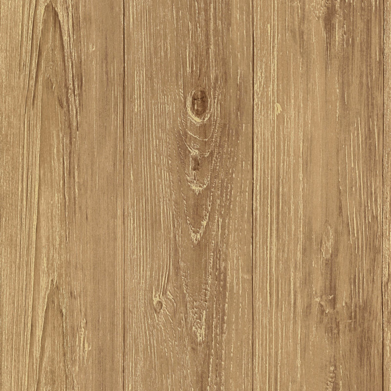 Gracie Oaks Beene Faux 33 X 20 5 Wood 3d Embossed Wallpaper