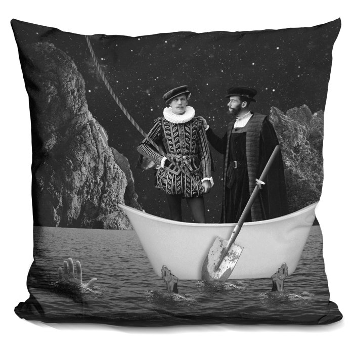 East Urban Home Drifting Away Throw Pillow Wayfair