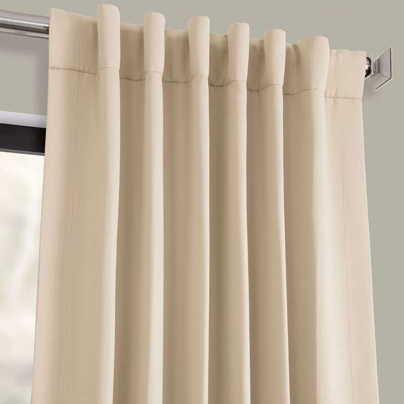 Darby Home Co Destinie Solid Color Blackout Thermal Rod Pocket