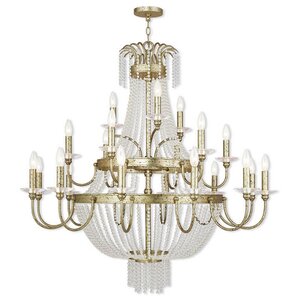 Rachedi 21-Light Crystal Chandelier