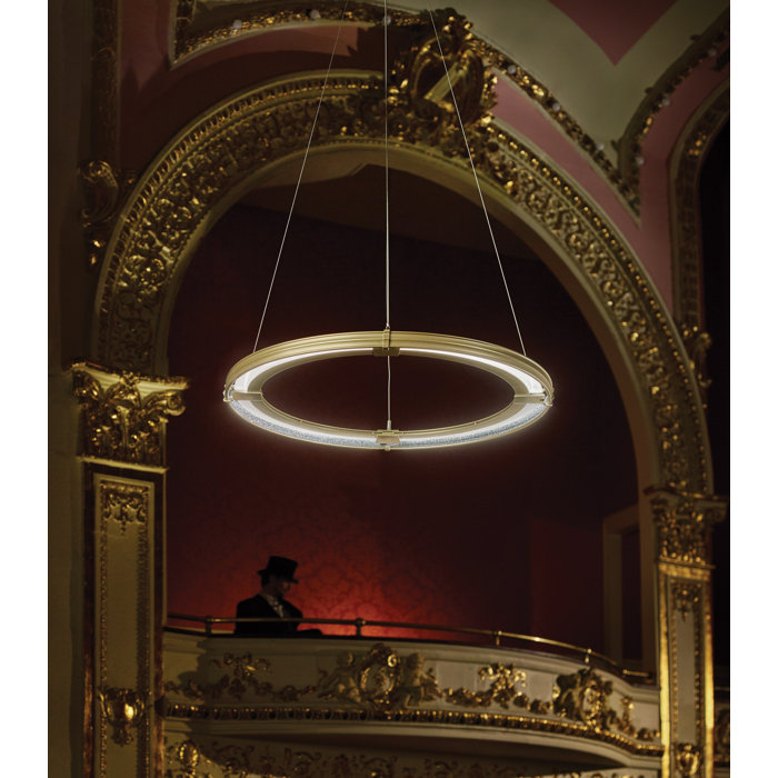 Shcy Aria 1 Light Unique Statement Wagon Wheel Chandelier